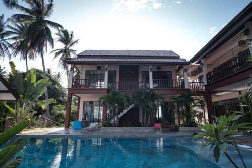 Coconut Tree Homestay Ban Wa Thon Bagian luar foto
